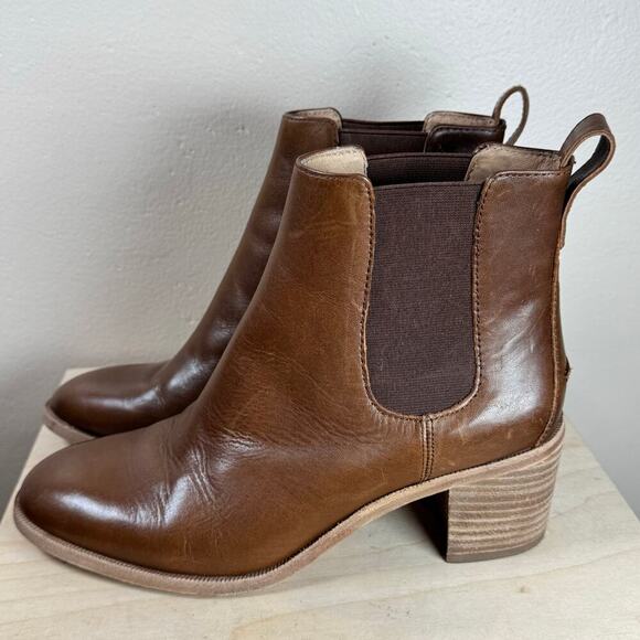 Madewell Brown Heeled Boots - Picture 11 of 13